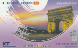 PREPAID PHONE CARD COREA SUD (CK3709 - Korea (Zuid)