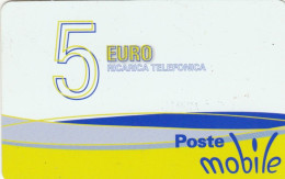 PREPAID PHONE CARD ITALIA POSTE MOBILE (CK3248 - Schede GSM, Prepagate & Ricariche
