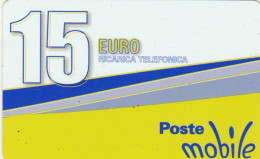 PREPAID PHONE CARD ITALIA POSTE MOBILE (CK3246 - Schede GSM, Prepagate & Ricariche
