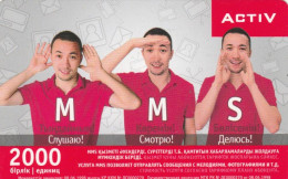 PREPAID PHONE CARD KAZAKISTAN (CK4710 - Kazakhstan