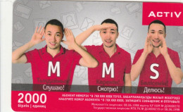 PREPAID PHONE CARD KAZAKISTAN (CK4705 - Kazachstan