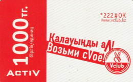 PREPAID PHONE CARD KAZAKISTAN (CK4664 - Kasachstan