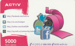 PREPAID PHONE CARD KAZAKISTAN (CK4648 - Kasachstan