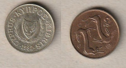 00643) Zypern, 2 Cent 1992 - Cipro