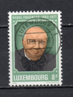 LUXEMBOURG    N° 1005     OBLITERE   COTE 0.40€    FOLLEREAU - Usados