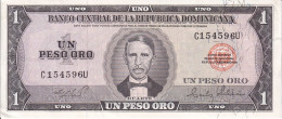 BILLETE DE LA REPUBLICA DOMINICANA DE 1 PESO ORO DEL AÑO 1975 DE DUARTE CALIDAD EBC (XF) (BANKNOTE) - República Dominicana