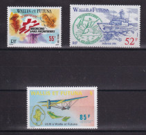 D 743 / WALLIS ET FUTUNA / N° 407/408/410 NEUF** COTE 5.70€ - Colecciones & Series