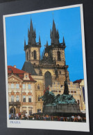 Praha - St. Mary Of Tyn Church And The Monument Devoted To The Reformer Jan Hus - Kina Italia,L.E.G.O. - # PR 10123 - Kirchen U. Kathedralen