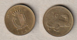 00658) Malta, 1 Cent 1991 - Malta