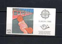 Grecia   1988   .-   Y&T  Nº   C 1667   Carnet    ** - Markenheftchen