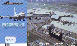 Télécarte JAPON * FRONTBAR 250-040-1986  * AVION (2803)  AVIATION * AIRLINE Phonecard  JAPAN AIRPLANE * FLUGZEUG - Avions