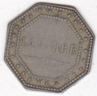 07. Ardèche. Viviers , LAFARGE  1 Franc, Jeton En Maillechort - Notgeld