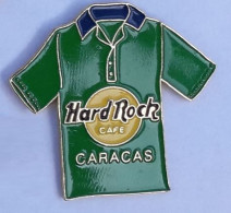 HR40 Pin's HARD ROCK CAFE MAILLOT BASEBALL ?? CARACAS Venezuela SUPERBE Achat Immédiat - Baseball