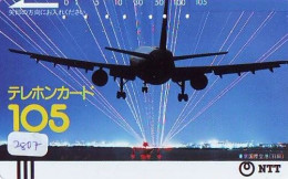 Télécarte JAPON * FRONTBAR 230-008-1985  * AVION (2807)  AVIATION * AIRLINE Phonecard  JAPAN AIRPLANE * FLUGZEUG - Aerei