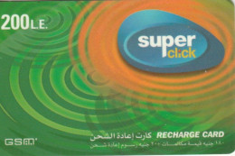 PREPAID PHONE CARD EGITTO (CK5515 - Egypte