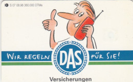 PHONE CARD GERMANIA SERIE S (CK6380 - S-Reeksen : Loketten Met Reclame Van Derden