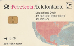 PHONE CARD GERMANIA SERIE P (CK6336 - P & PD-Series : D. Telekom Till