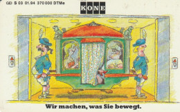 PHONE CARD GERMANIA SERIE S (CK6290 - S-Reeksen : Loketten Met Reclame Van Derden