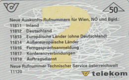 PHONE CARD AUSTRIA (CK6232 - Oesterreich