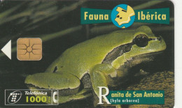 PHONE CARD SPAGNA FAUNA IBERICA (CK7101 - Emisiones Básicas