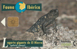 PHONE CARD SPAGNA FAUNA IBERICA (CK7079 - Basisausgaben