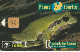 PHONE CARD SPAGNA FAUNA IBERICA (CK7063 - Basisausgaben