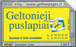 PHONE CARD LITUANIA (CK6816 - Lituania