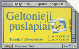 PHONE CARD LITUANIA (CK6814 - Lituanie