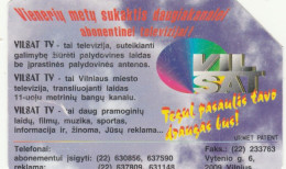 PHONE CARD LITUANIA (CK6758 - Lituanie