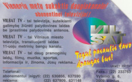 PHONE CARD LITUANIA (CK6756 - Lituanie
