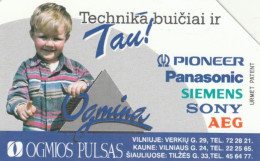 PHONE CARD LITUANIA (CK6726 - Lituanie
