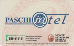 CARTA SERVIZI PASCHI INTEL (CK7354 - Altri & Non Classificati