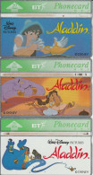 PHONE CARD SERIE 3 SCHEDE REGNO UNITO ALADDIN -LANDIS (CK7326 - BT Werbezwecke