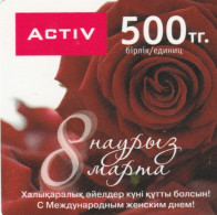 PREPAID PHONE CARD KAZAKISTAN-FORMA QUADRATA (CK7320 - Kazajstán