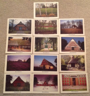 13 X Germany-Norddeutschland- Bauernhaus - Collections & Lots