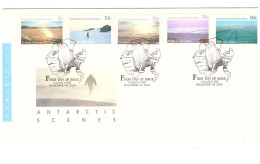 AAT FDC MELBOURNE 11 MARS 1987.ANTARCYIC SCENES SERIES III - FDC