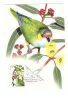 FDC 8 FEVRIER 2005 PUPLE CROWNED LORIKEET - Cartes-Maximum (CM)