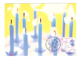 FDC 7 JANVIER 2003 HAPPY BITHDAY - Cartoline Maximum