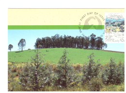 FDC 11 JUIN 1992 LANDCARE TREE PLANTING - Cartoline Maximum