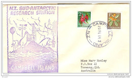 20 FEVRIER 1964 CAMPBELL ISLAND - Lettres & Documents