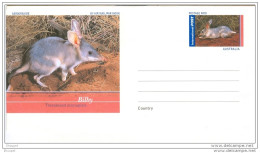 AEROGRAMME THREATENED MARSUPIALS - Aerogramas