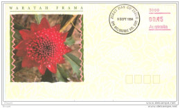 FDC 8 SEPTEMBRE 1994 MELBOURNE WARATAH FRAMA - FDC