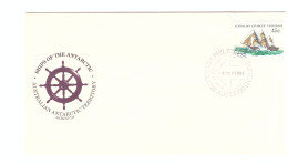 FDC 9 SEPTEMBRE 1981 SHIPS OF THE ANTARTIC - FDC