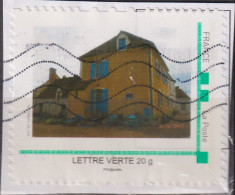 Montimbramoi "Maison" Sur Fragment - Used Stamps