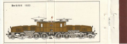 BOITES D'ALLUMETTES 954 : Train , Locomotive : Be 6/8 Ll  De 1920 - Boites D'allumettes - Etiquettes