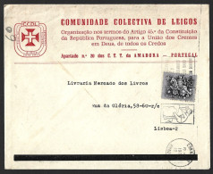 Carta Da Comunidade Coletiva De Leigos Circulou 1971. Cavalo. Letter From The Collective Community Of Laymen Circulated - Cartas & Documentos