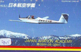 Télécarte JAPON *   *  AVION (2845)   *  AVIATION * AIRLINE Phonecard  JAPAN AIRPLANE * FLUGZEUG * VLIEGTUIG - Vliegtuigen