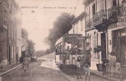 13 / MARSEILLE /  MONTOLIVET / TERMINUS DU TRAMWAY / RARE ET TRES BEAU PLAN TRAMWAY - Saint Barnabé, Saint Julien, Montolivet