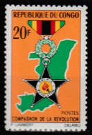 REPUBLICA DEL CONGO 1967 - COMPAÑIA DE LA REVOLUCION - YVERT 203** - Ungebraucht