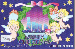 Carte Prépayée Japon * NOËL * WEIHNACHTEN (2299) CHRISTMAS * KERST * NAVIDAD * NATALE - Natale